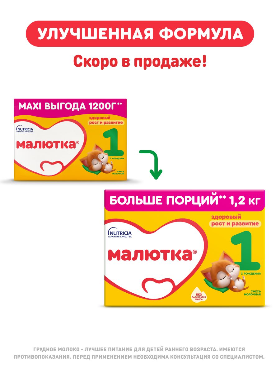 МАЛЮТКА 1 1200г фото 4