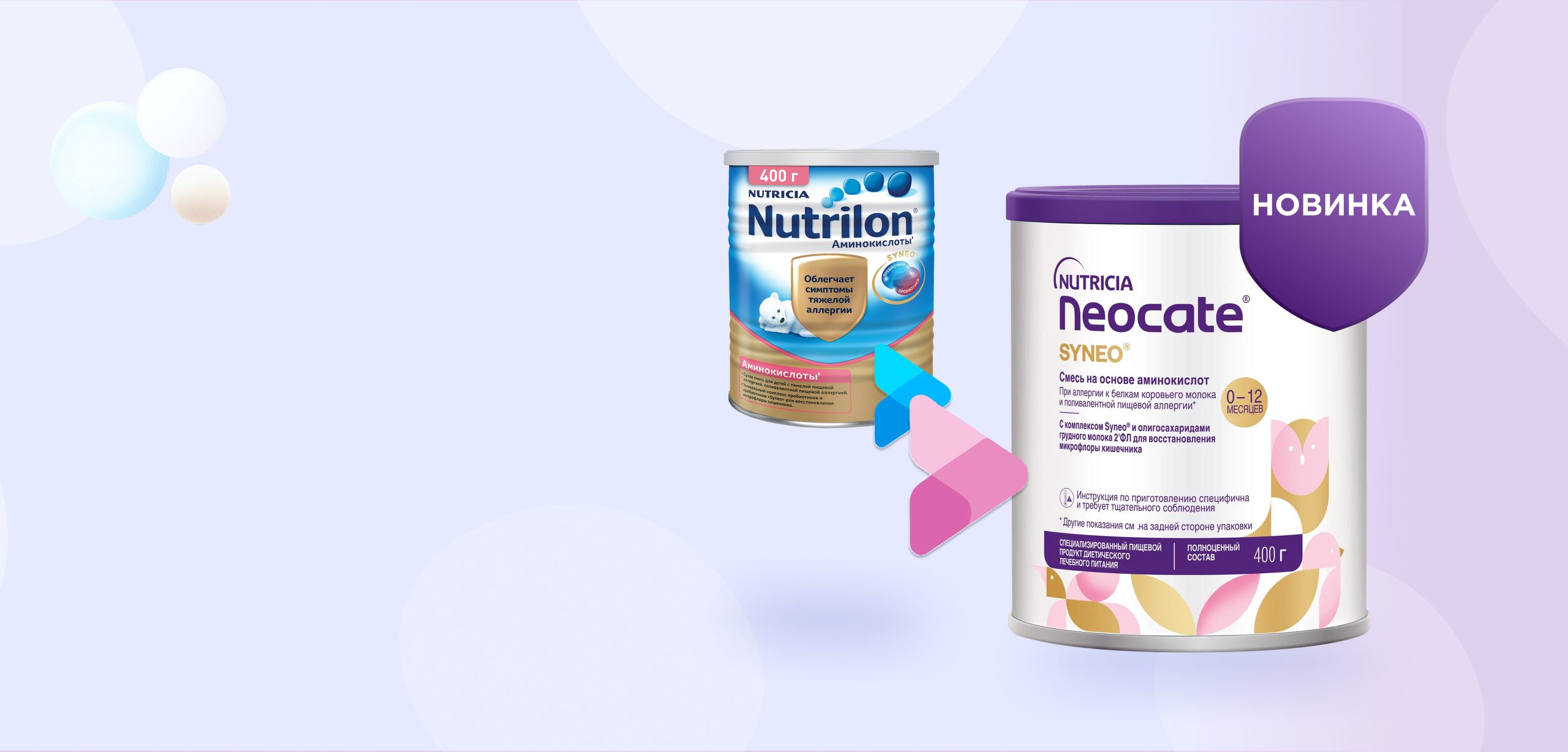НОВИНКА: NEOCATE® SYNEO®