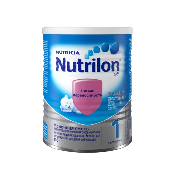 Нутрилон Гипоаллергенный 1 (Nutrilon GA 1) 400г – состав, инструкция, отзывы – где купить адаптированную смесь для новорожденных
