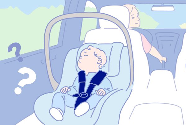 Как перевозить новорожденного в машине